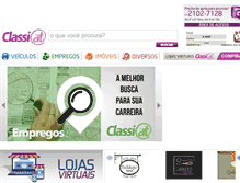 Tablet Screenshot of classiweb.atribuna.com.br