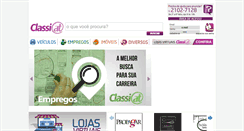 Desktop Screenshot of classificados.atribuna.com.br